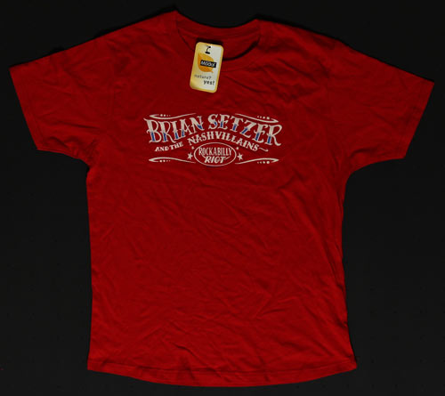 Brian Setzer and the Nashvillains - Rockabilly Riot T-Shirt