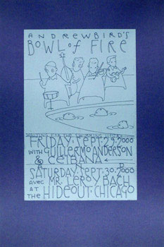 Jay Ryan Andrew Bird's Bowl Of Fire Poster