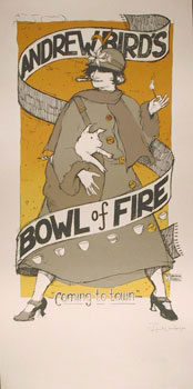 Jay Ryan and Diana Sudyka Andrew Bird's Bowl Of Fire Poster