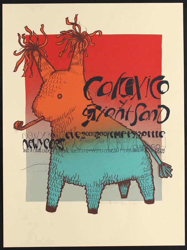 Jay Ryan and Diana Sudyka Calexico - New Years Eve 2000 - 2001 Poster