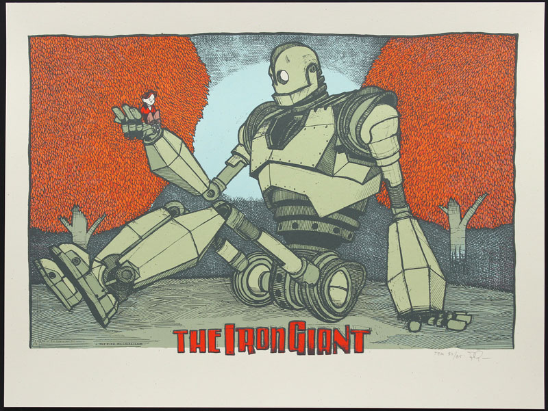 Jay Ryan The Iron Giant Movie Poster