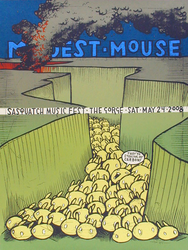 Jay Ryan Modest Mouse Poster