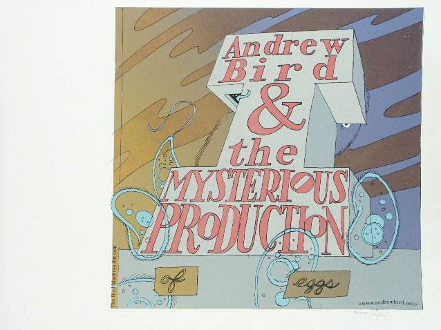 Jay Ryan Andrew Bird and the Mysterious Production of Eggs - Capital I Poster