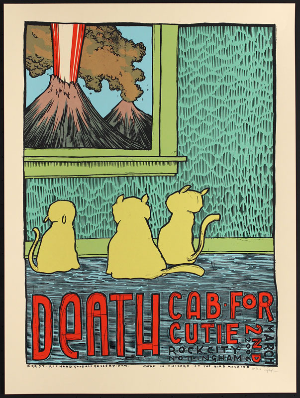Jay Ryan Death Cab For Cutie Poster