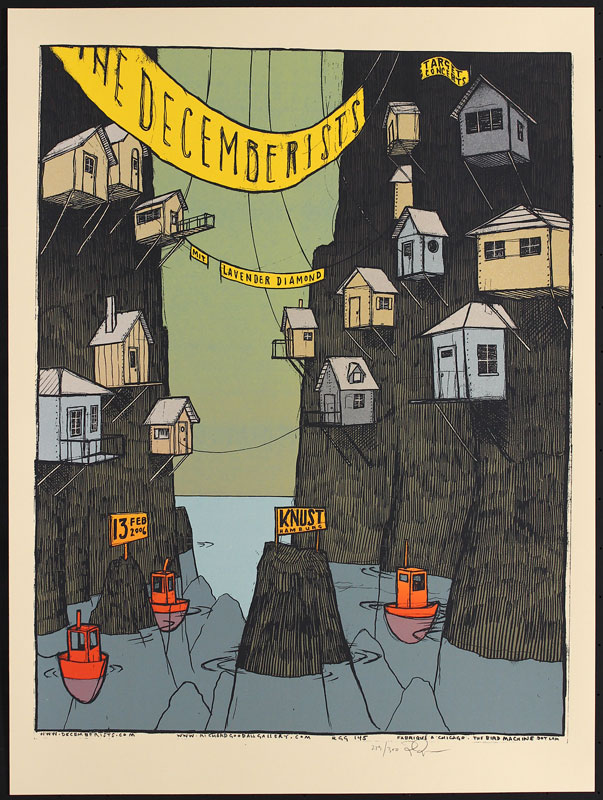 Jay Ryan The Decemberists Poster