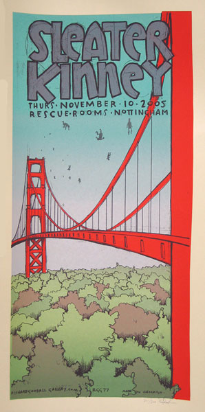 Jay Ryan Sleater-Kinney Poster