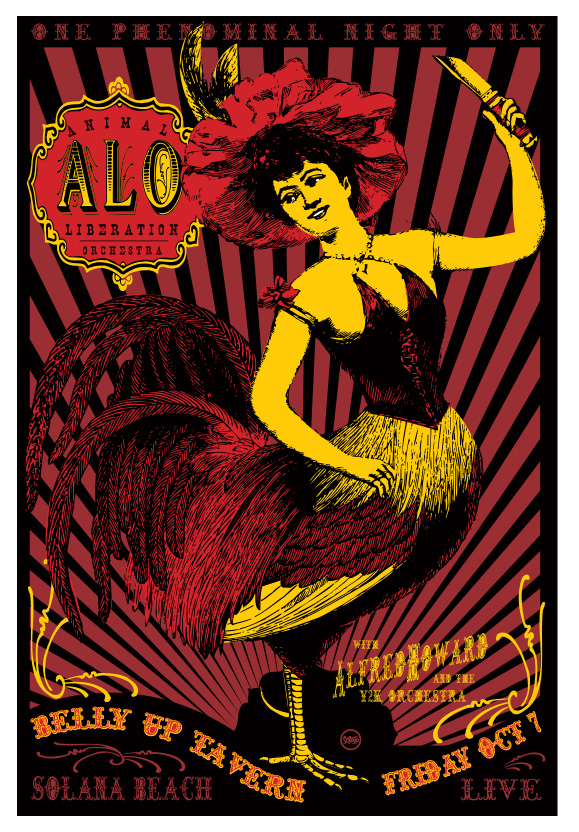 Scrojo ALO Animal Liberation Orchestra Poster