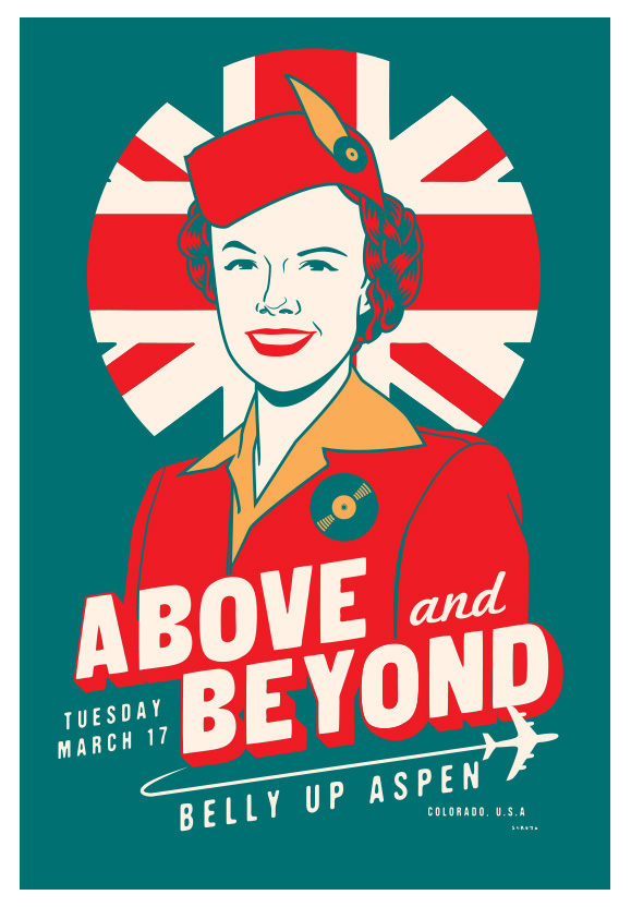 Scrojo Above and Beyond Poster