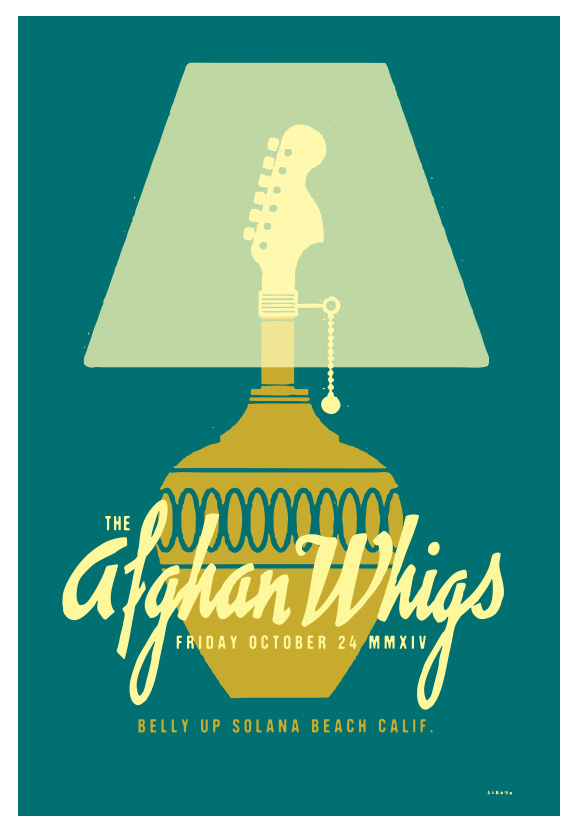 Scrojo The Afghan Whigs Poster