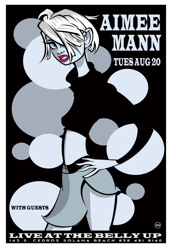 Scrojo Aimee Mann Poster