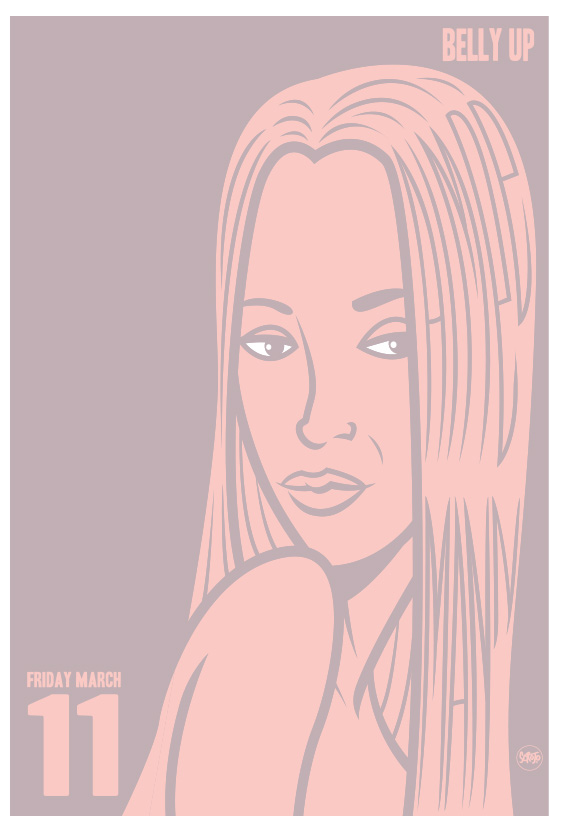 Scrojo Aimee Mann Poster