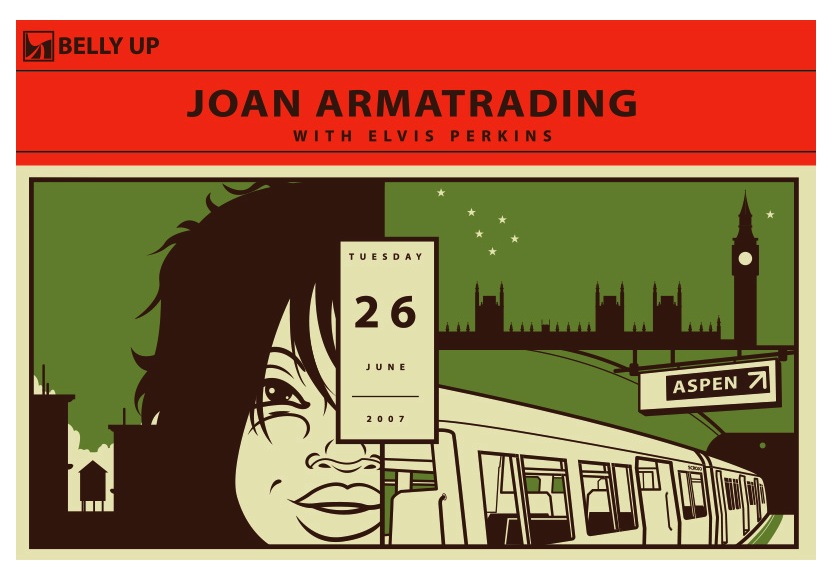 Scrojo Joan Armatrading Poster