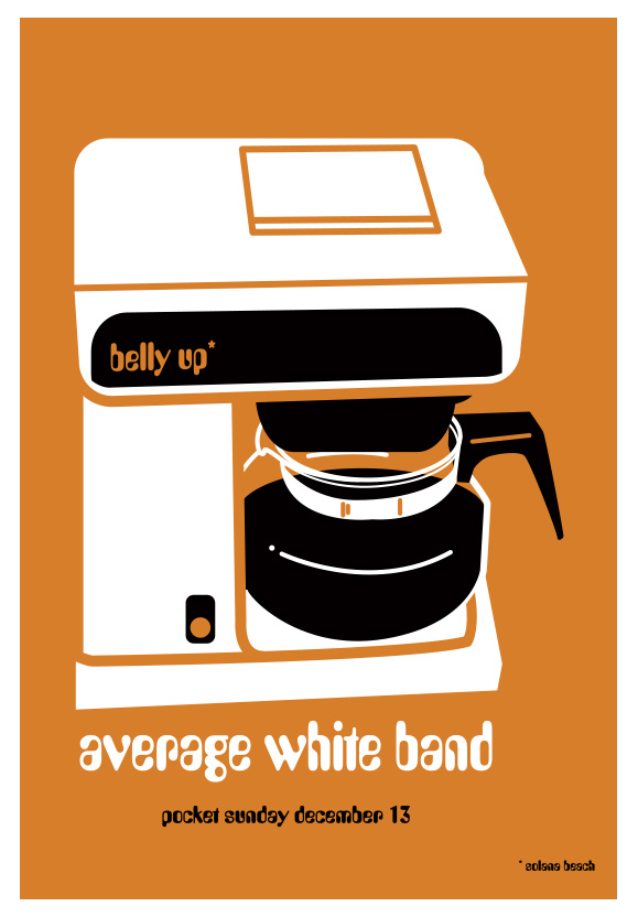 Scrojo Average White Band Poster