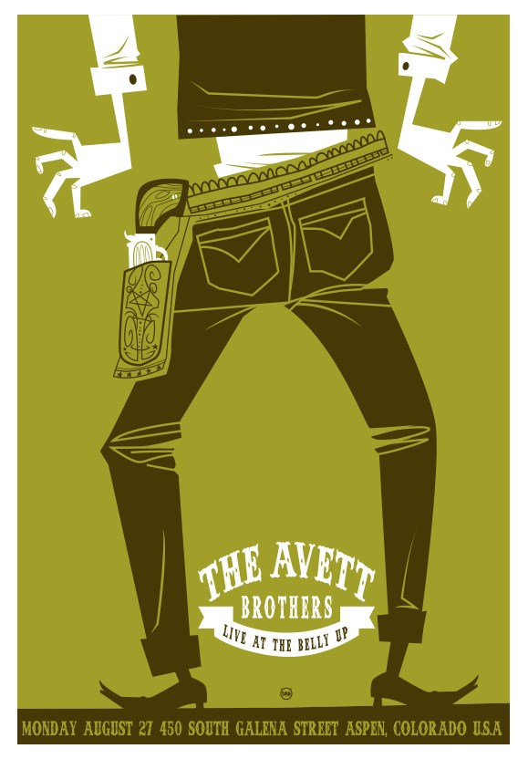 Scrojo The Avett Brothers Poster
