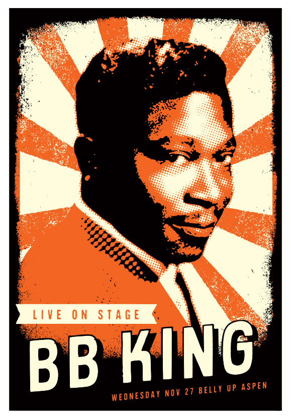 Scrojo B.B. King Poster