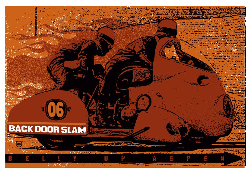 Scrojo Back Door Slam Poster