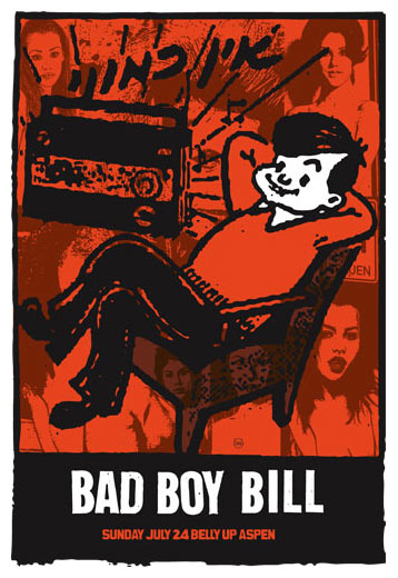 Scrojo Bad Boy Bill Poster