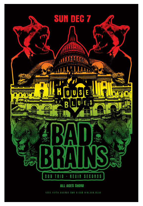 Scrojo Bad Brains Poster
