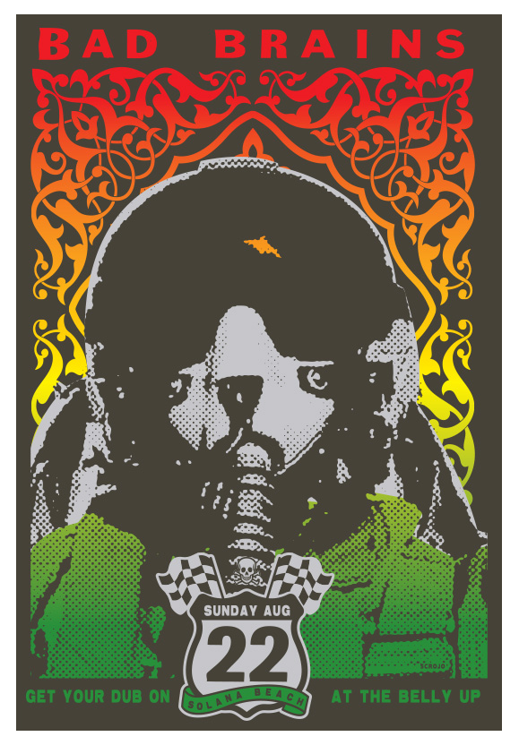 Scrojo Bad Brains Poster