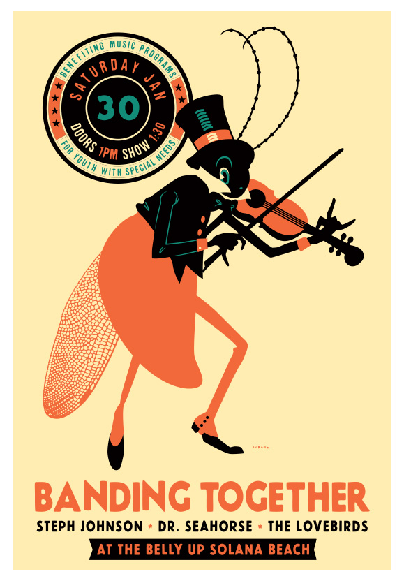 Scrojo Banding Together Poster