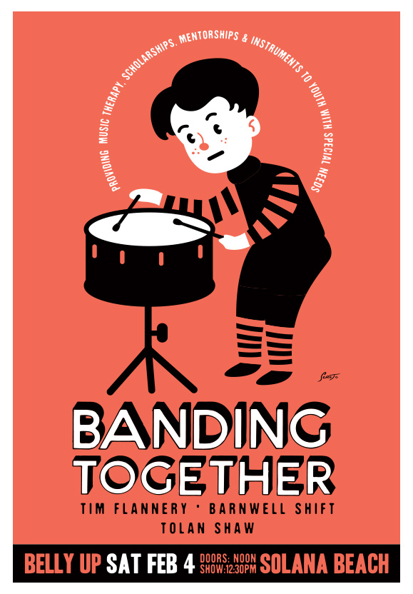 Scrojo Banding Together Poster