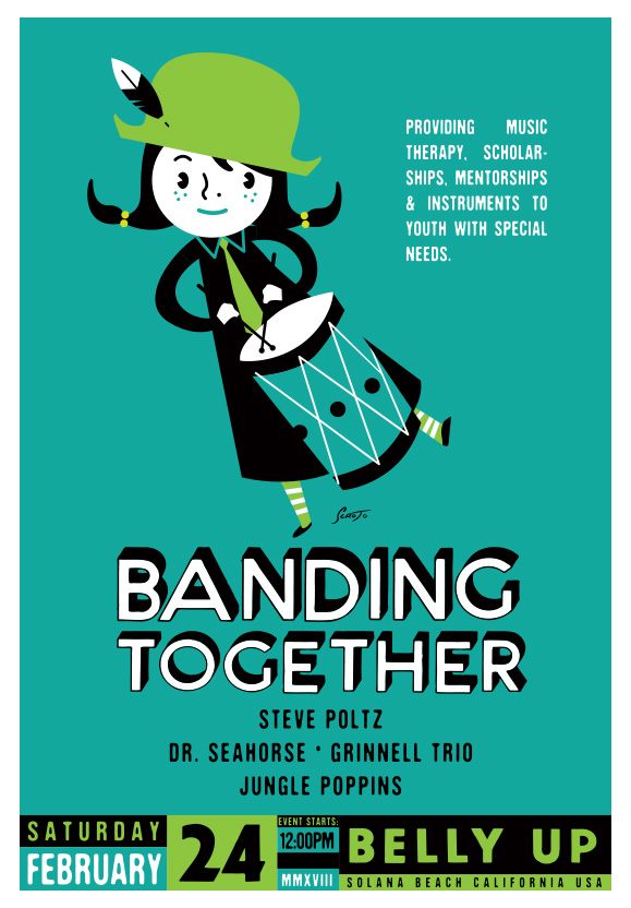 Scrojo Banding Together Poster