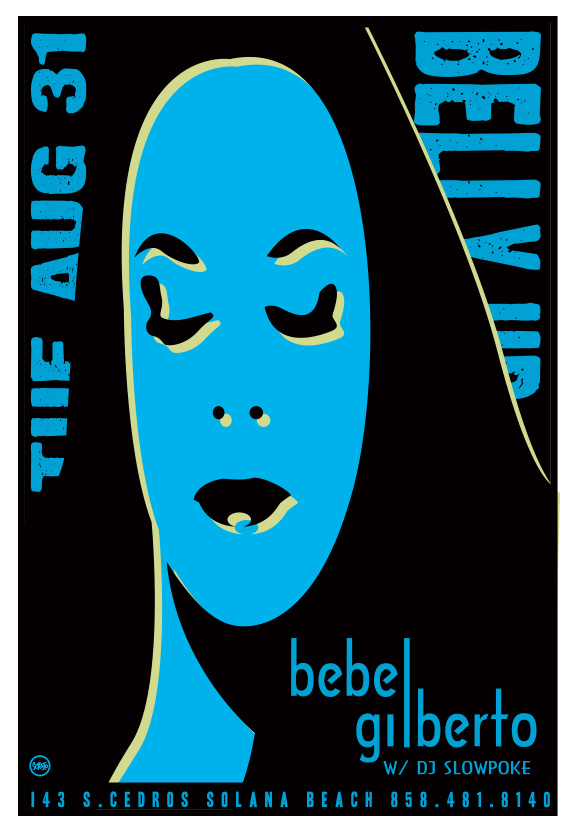 Scrojo Bebel Gilberto Poster