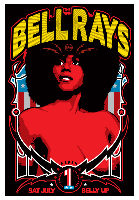 Scrojo The Bellrays Poster
