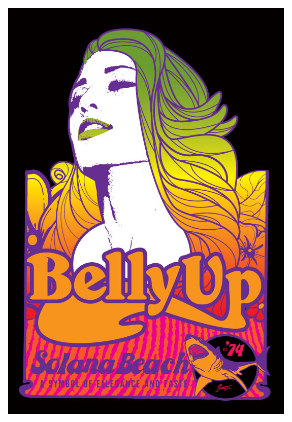 Scrojo Belly Up Tavern Promo Poster