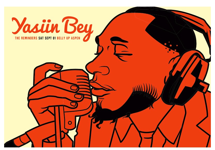 Scrojo Yasiin Bey (Mos Def) Poster