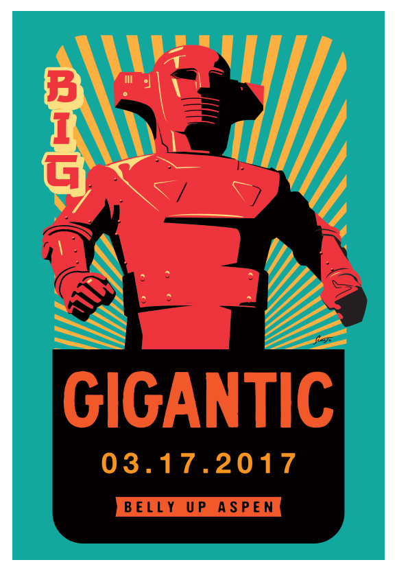 Scrojo Big Gigantic Poster