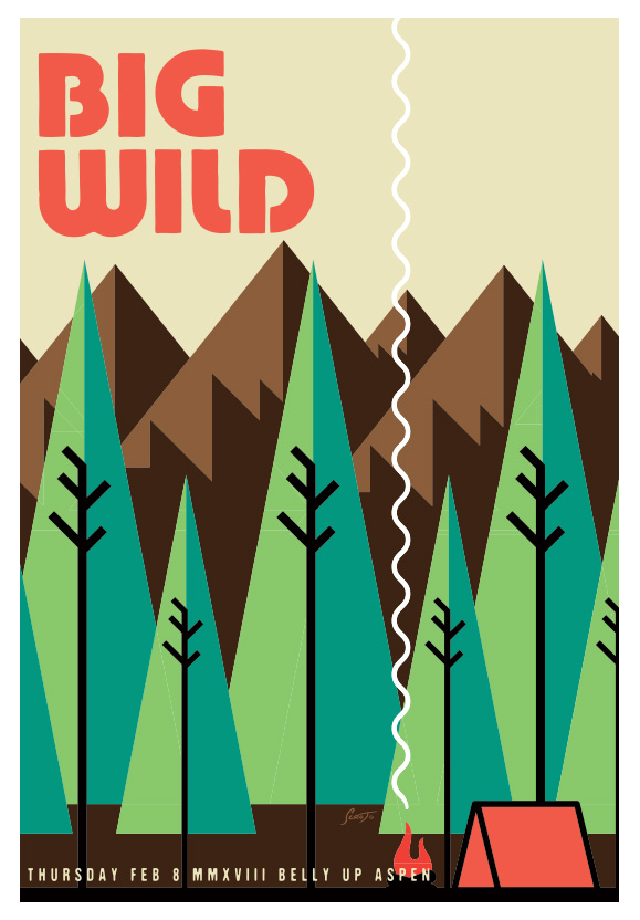 Scrojo Big Wild Poster