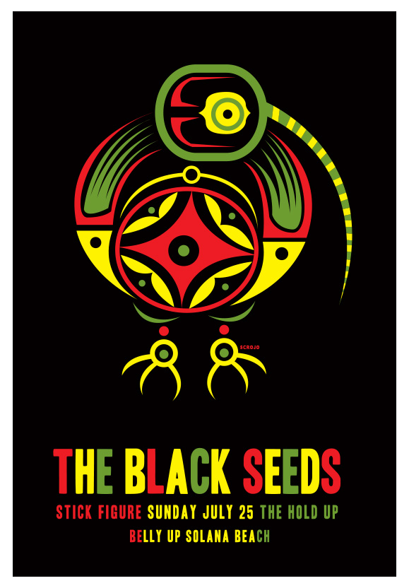 Scrojo The Black Seeds Poster