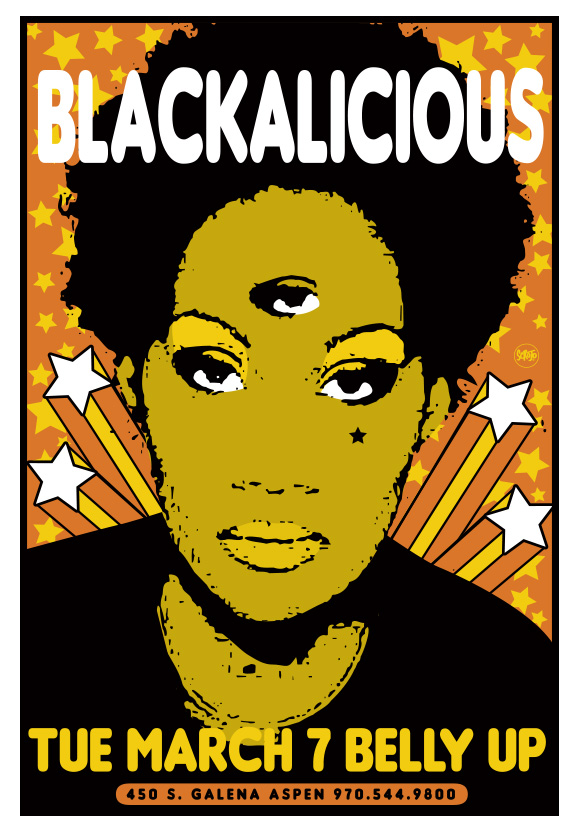 Scrojo Blackalicious Poster