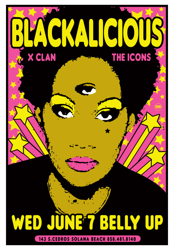 Scrojo Blackalicious Poster