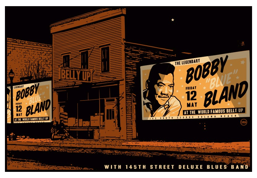 Scrojo Bobby Blue Bland Poster