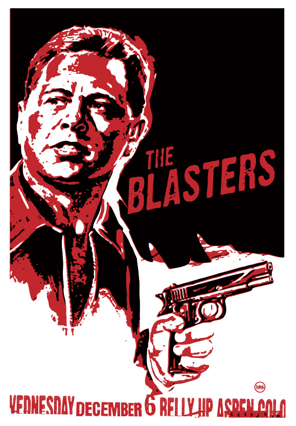 Scrojo The Blasters Poster