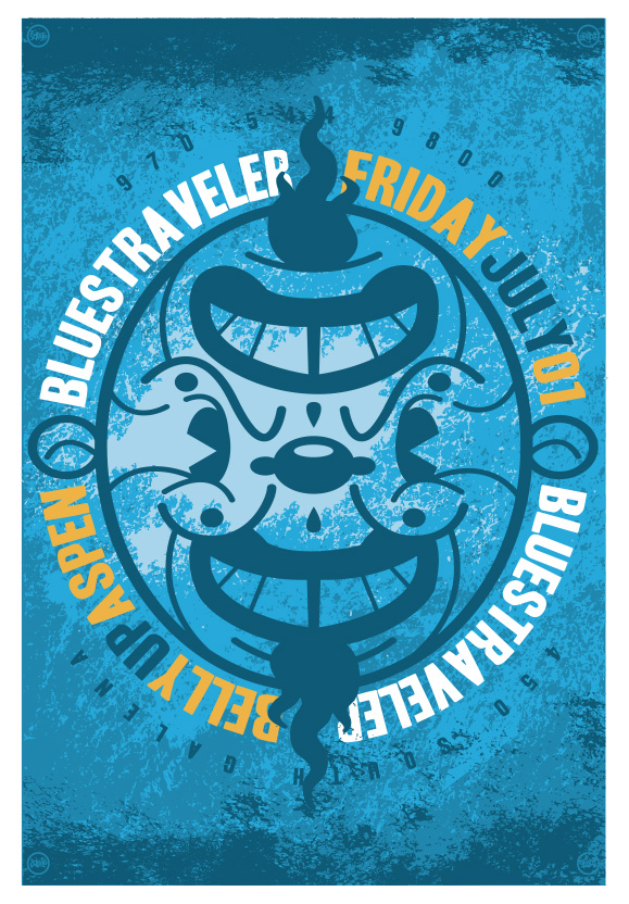 Scrojo Blues Traveler Poster