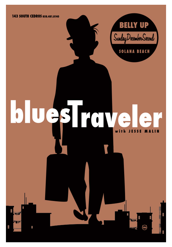 Scrojo Blues Traveler Poster