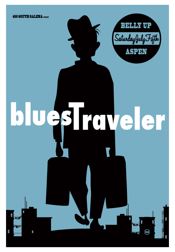 Scrojo Blues Traveler Poster