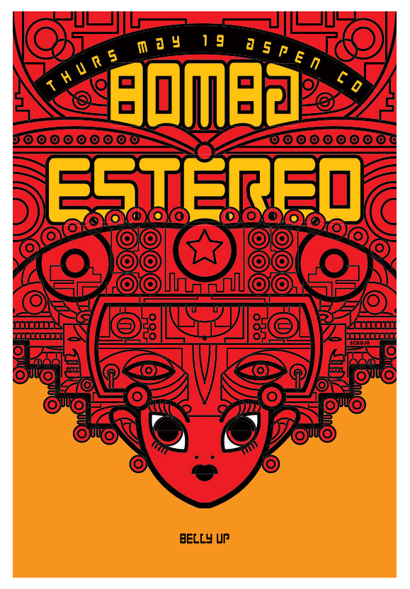 Scrojo Bomba Estereo Poster