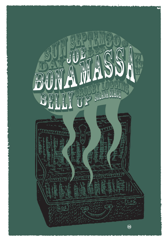 Scrojo Joe Bonamassa Poster