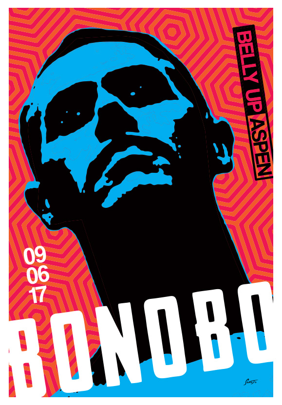 Scrojo Bonobo Poster