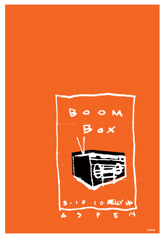 Scrojo BoomBox (Boom Box) Poster