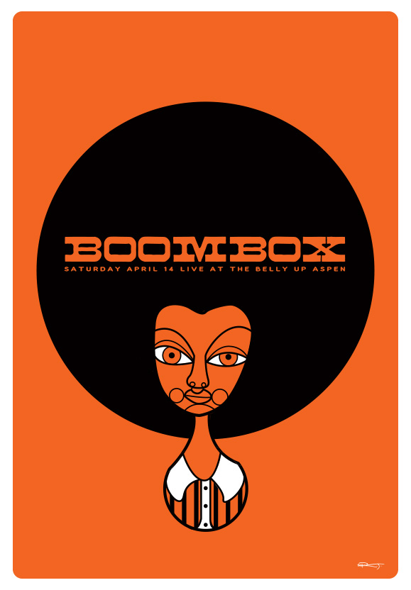 Scrojo BoomBox (Boom Box) Poster