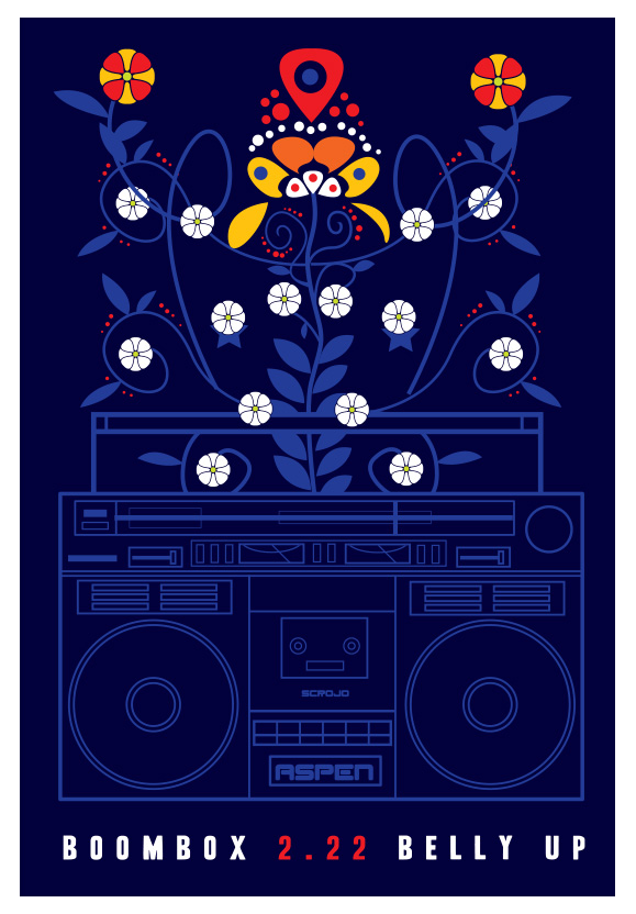 Scrojo BoomBox (Boom Box) Poster