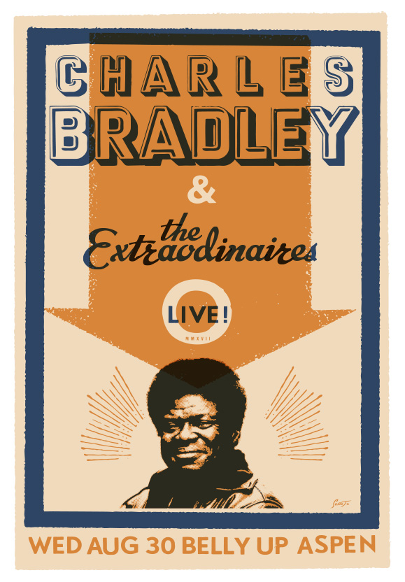 Scrojo Charles Bradley and the Extraordinaires Poster