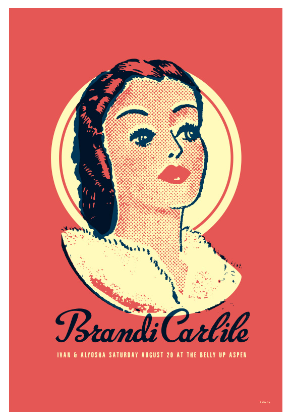 Scrojo Brandi Carlile Poster