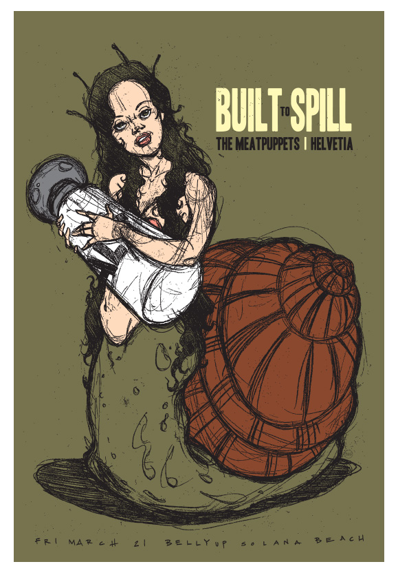 Scrojo Built To Spill Poster