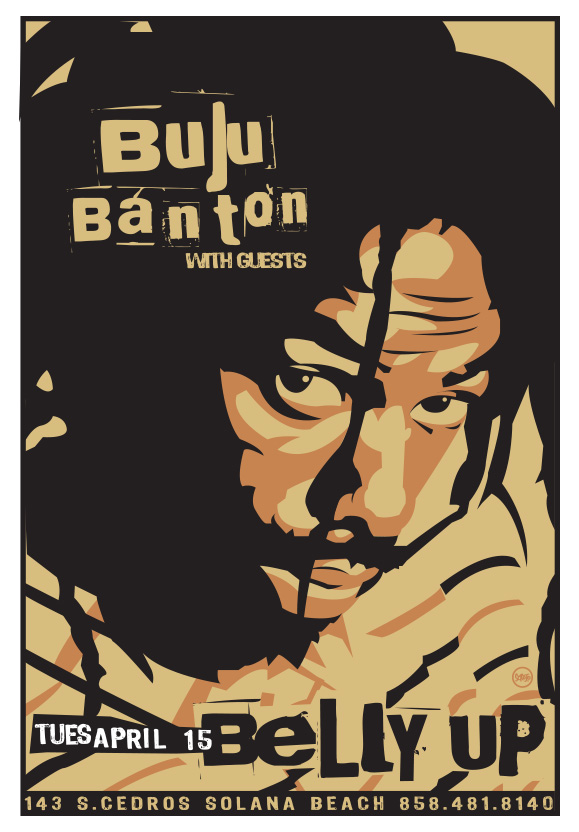 Scrojo Buju Banton  Poster